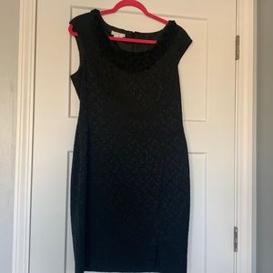 London Times Black Cocktail Dress 12P